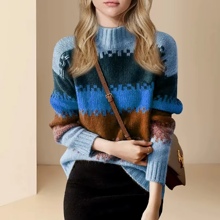 Knitted Pixel Pullover - HESTON MANOR