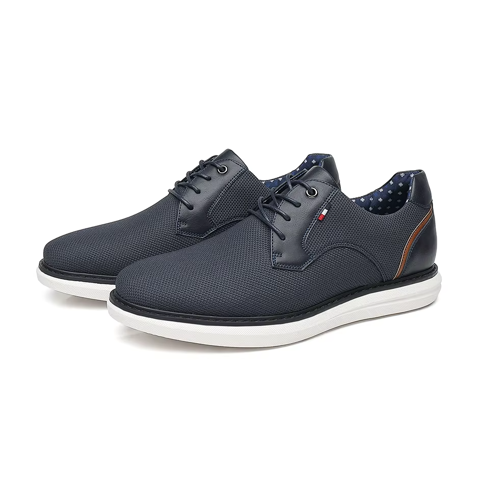 Breathable Leather Oxford - HESTON MANOR