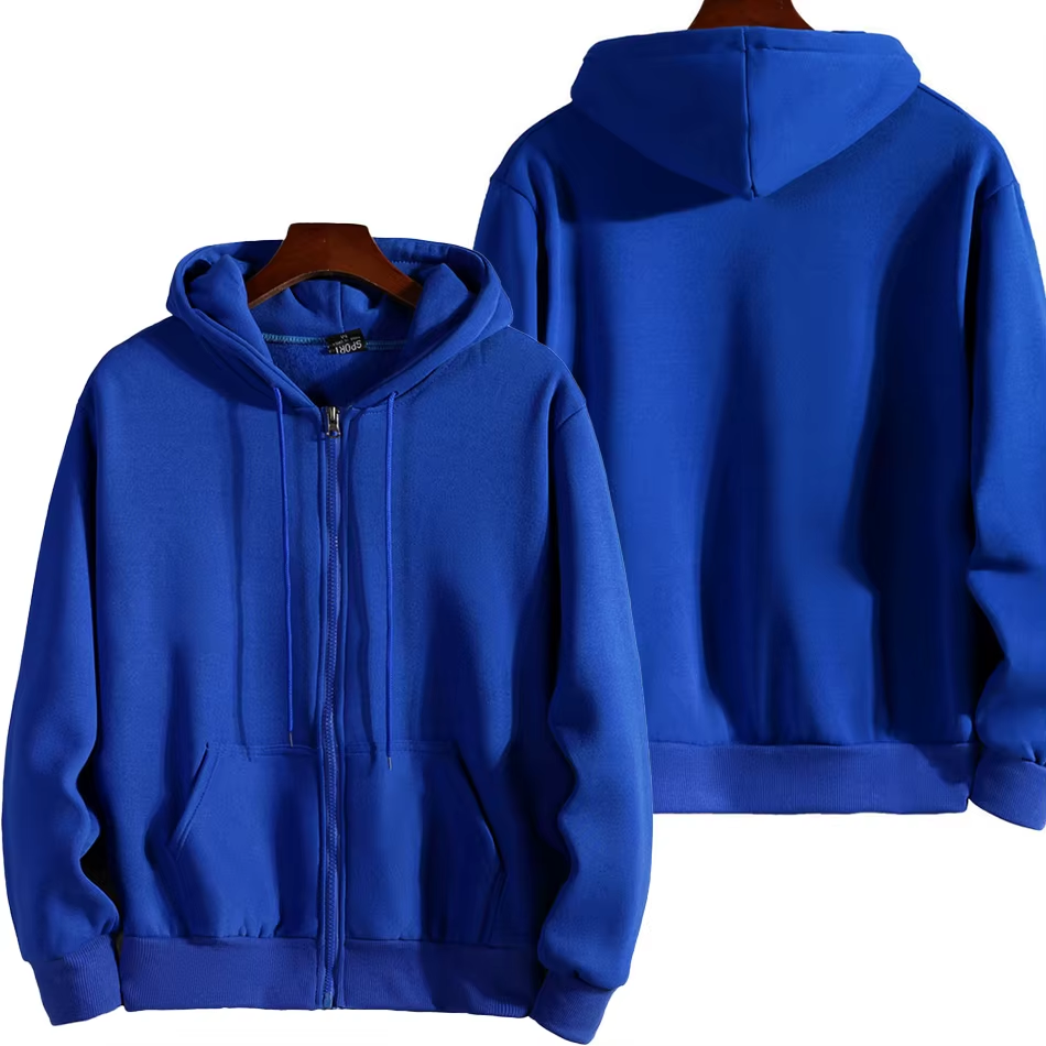Men’s Zip-Up Hooded Sweatshirt