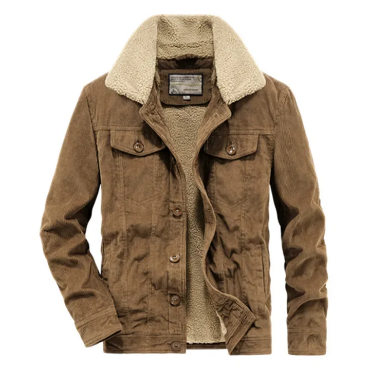 Men’s Sherpa-Lined Corduroy Jacket