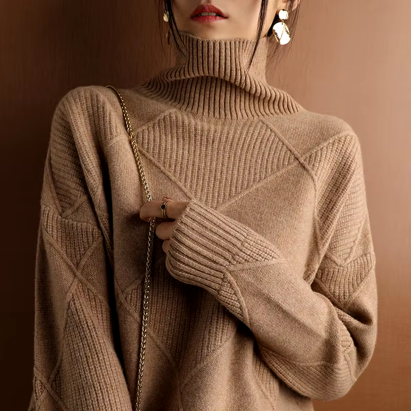 Cashmere Turtleneck - HESTON MANOR