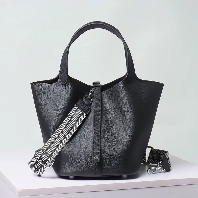Textured Sheepskin Handbag - HESTON MANOR
