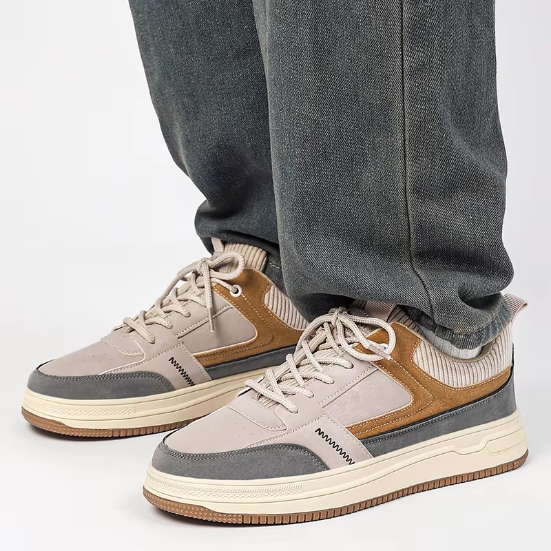 Vintage Patchwork Sneaker - HESTON MANOR