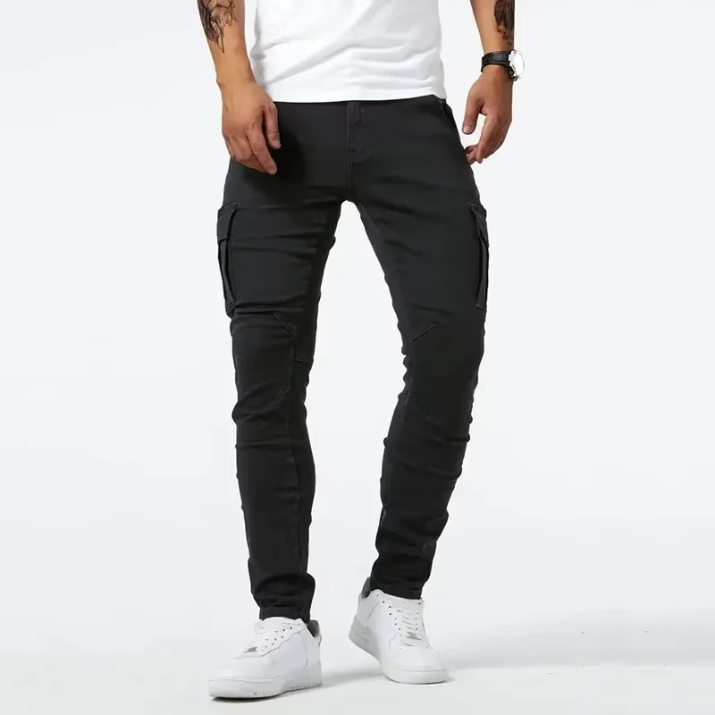 Flex-fit Cargo Jeans - HESTON MANOR
