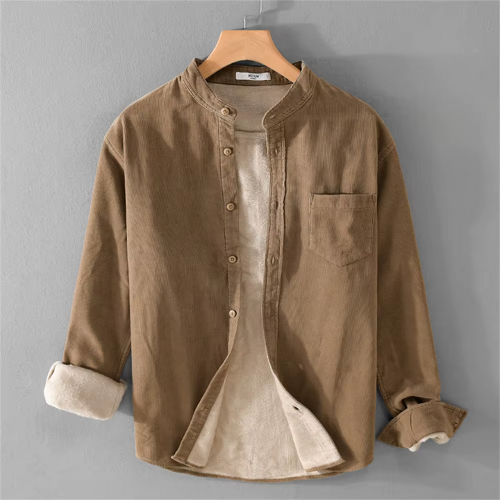 Men’s Lined Corduroy Utility Shirt Jacket