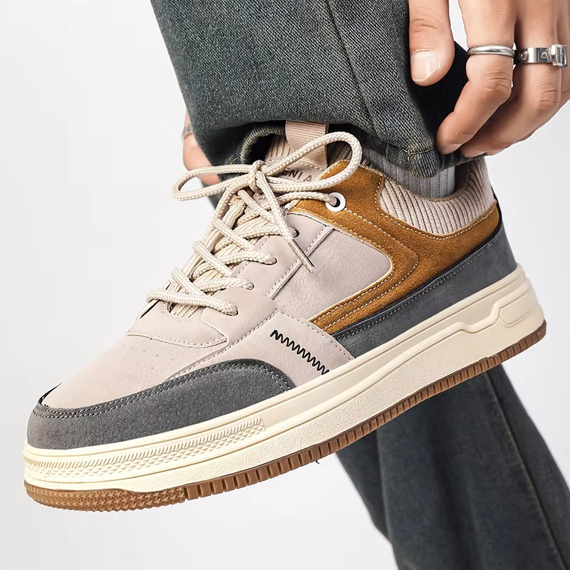 Vintage Patchwork Sneaker - HESTON MANOR