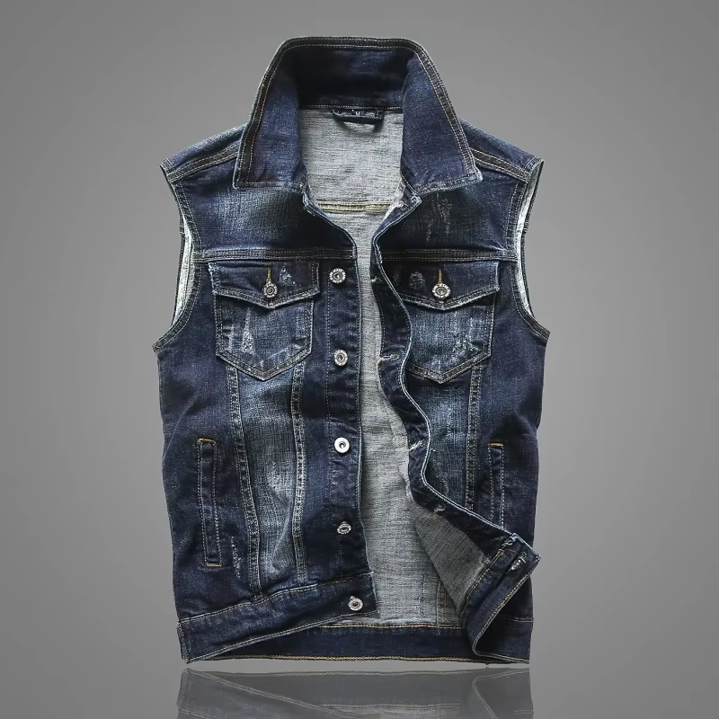 Men’s Denim Vest - Heston Manor