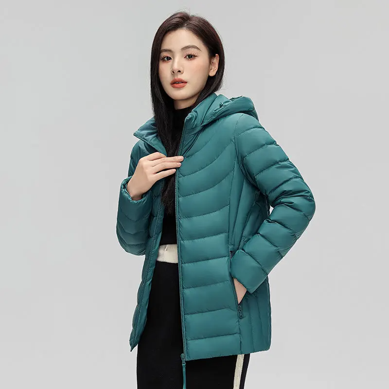 Women’s Lightweight Down Puffer Jacket - Heston Manor