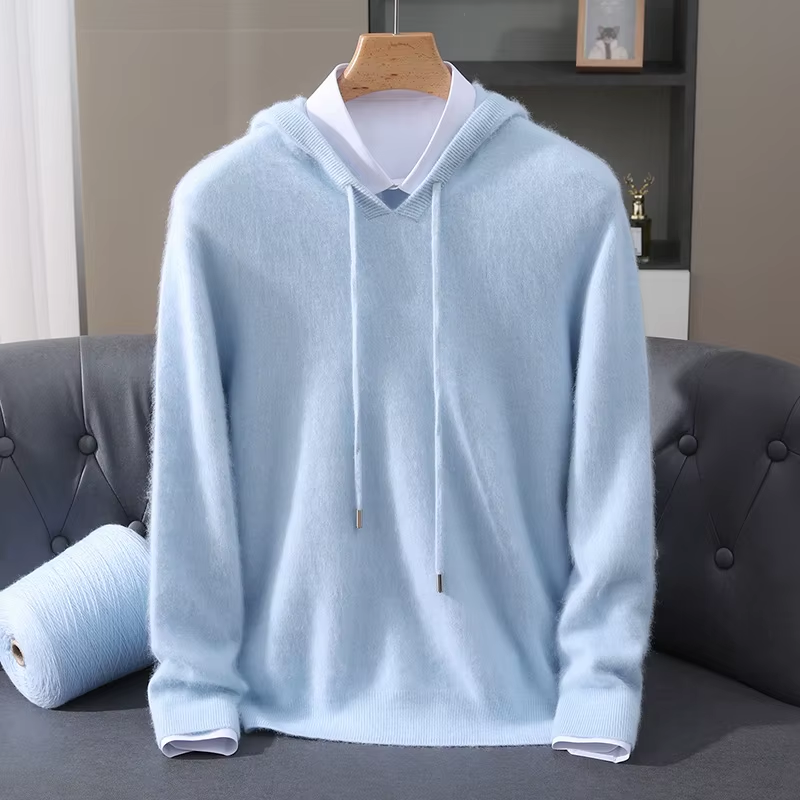 Men’s Lightweight Cashmere Hoodie