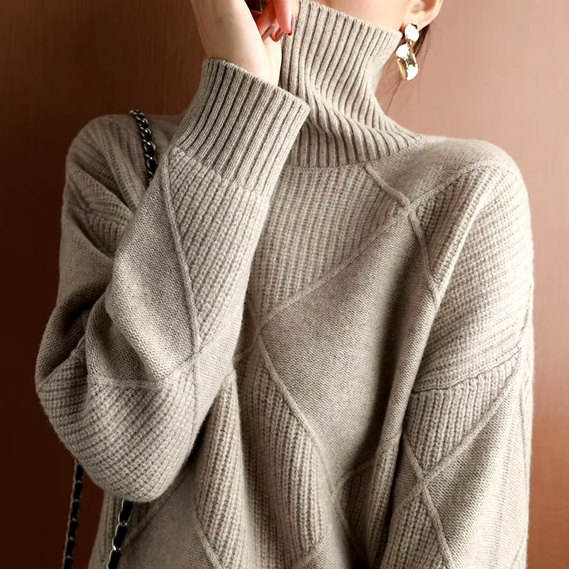 Cashmere Turtleneck - HESTON MANOR