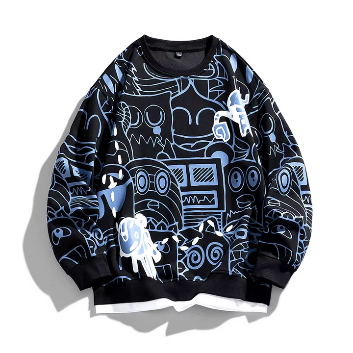 Urban Graphic Pullover - HESTON MANOR