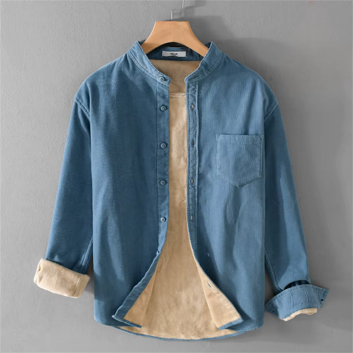 Men’s Lined Corduroy Utility Shirt Jacket