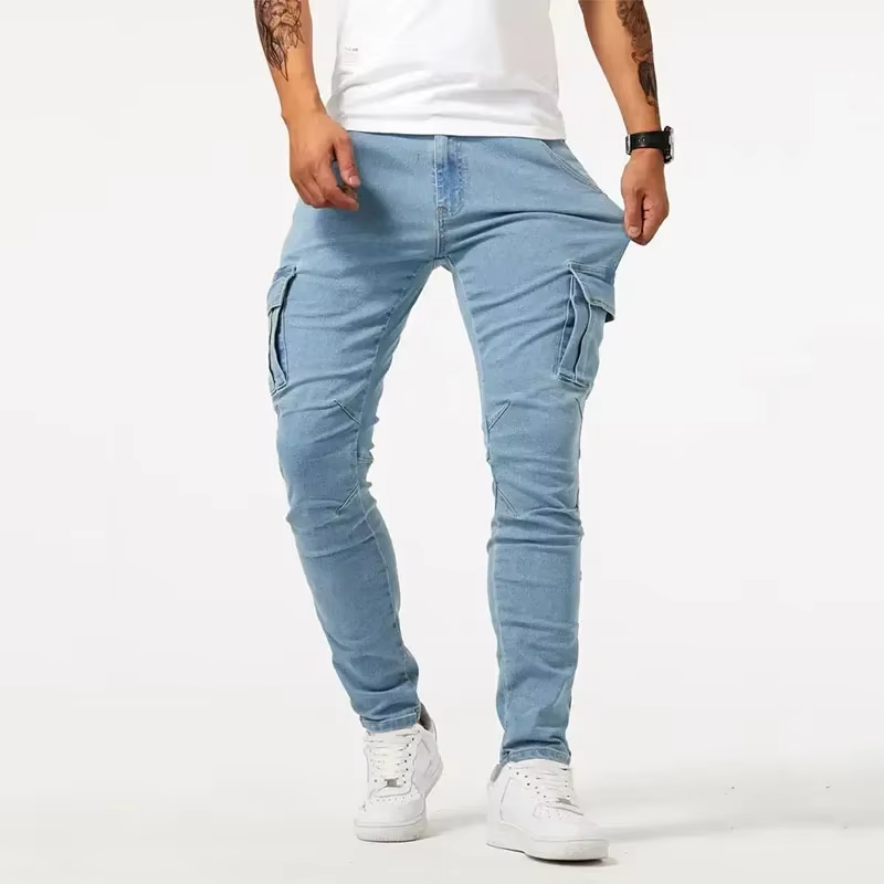 Flex-fit Cargo Jeans - HESTON MANOR