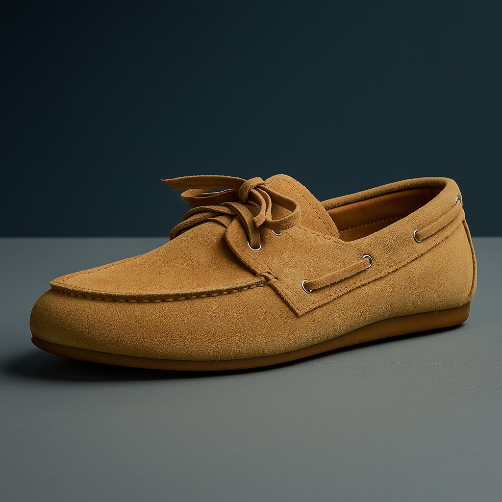 Women’s Suede Boat Shoes - Heston Manor