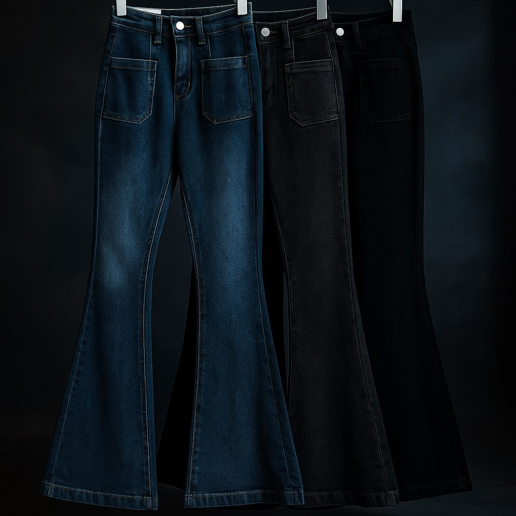 Women’s Boot-Cut Tailored Denim - Heston Manor