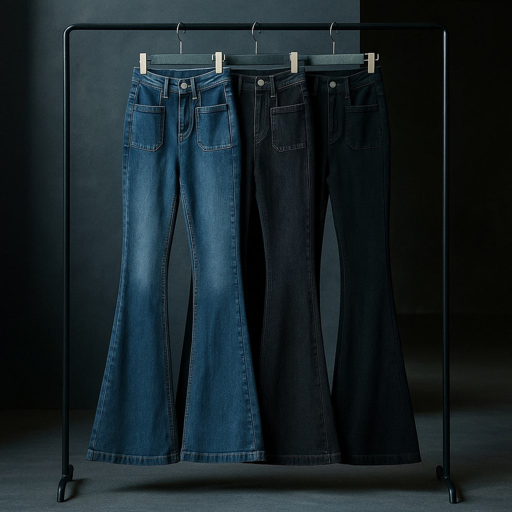 Women’s Boot-Cut Tailored Denim - Heston Manor