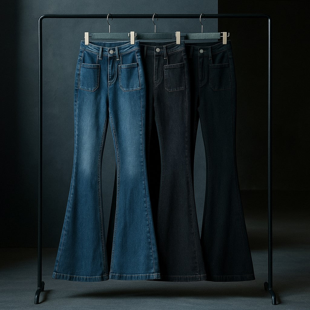 Women’s Boot-Cut Tailored Denim - Heston Manor
