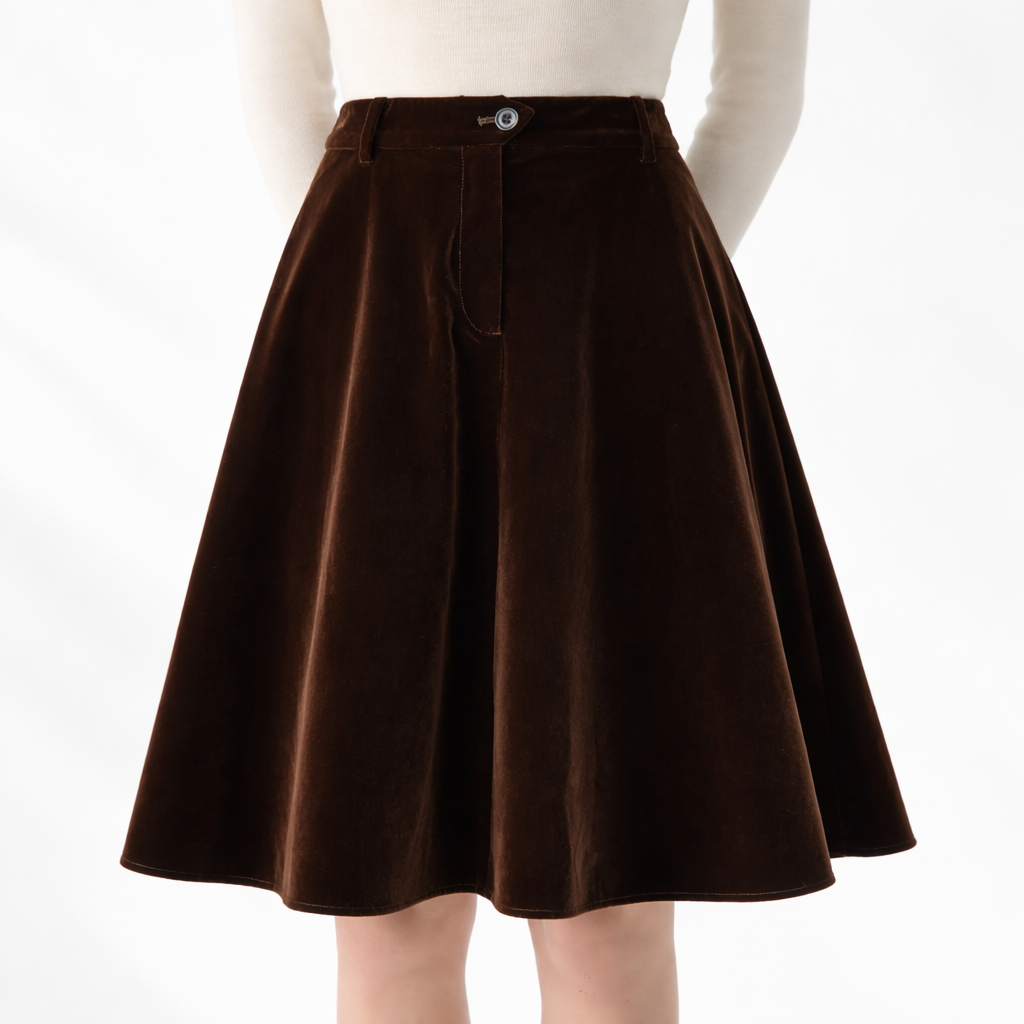 Women’s A-Line Midi Skirt