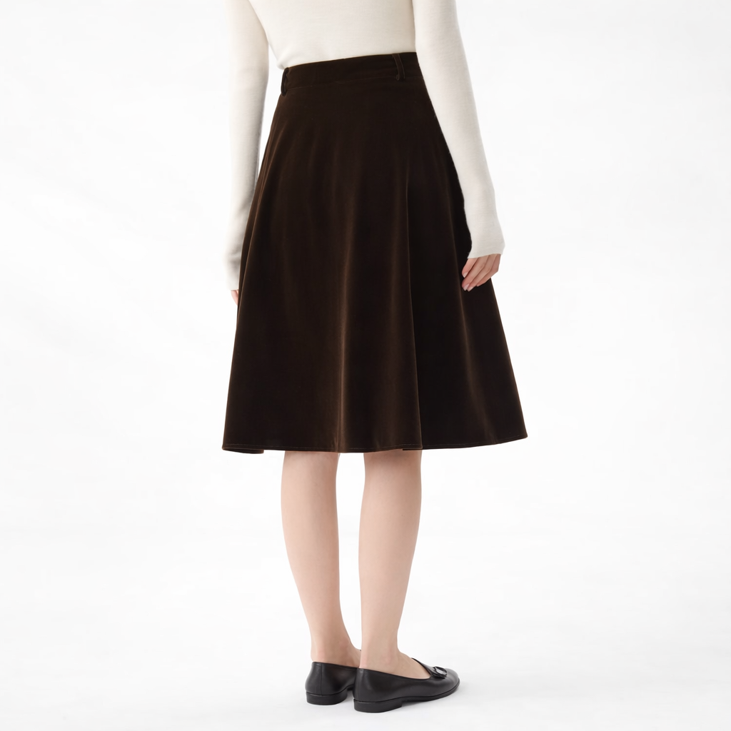 Women’s A-Line Midi Skirt
