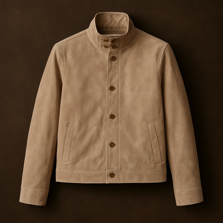 Women's Ultra-Soft Suede Button Jacket