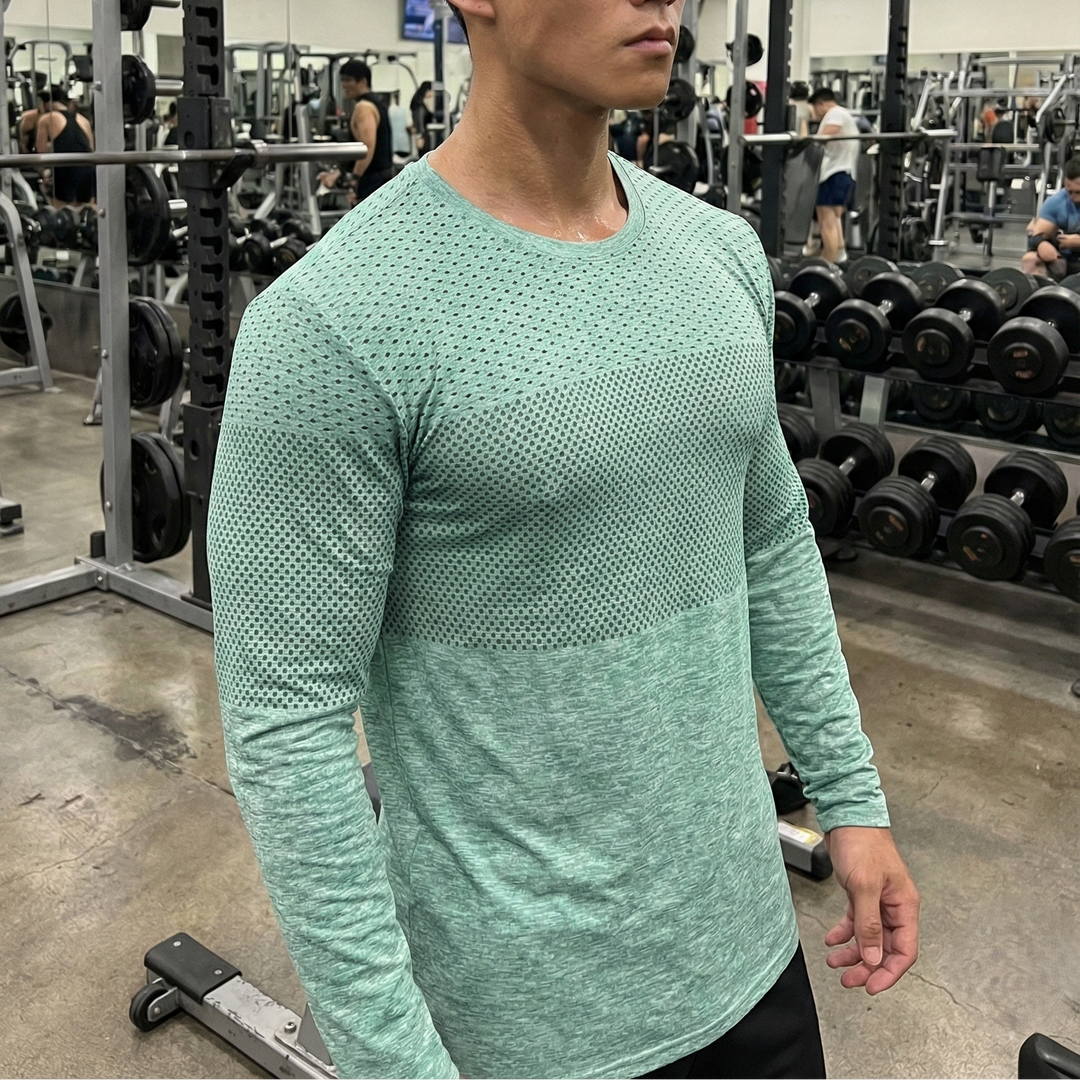 Men’s Quick Dry Long Sleeve Athletic Top