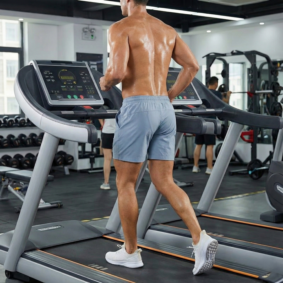 Men’s Lightweight Drawstring Running Shorts