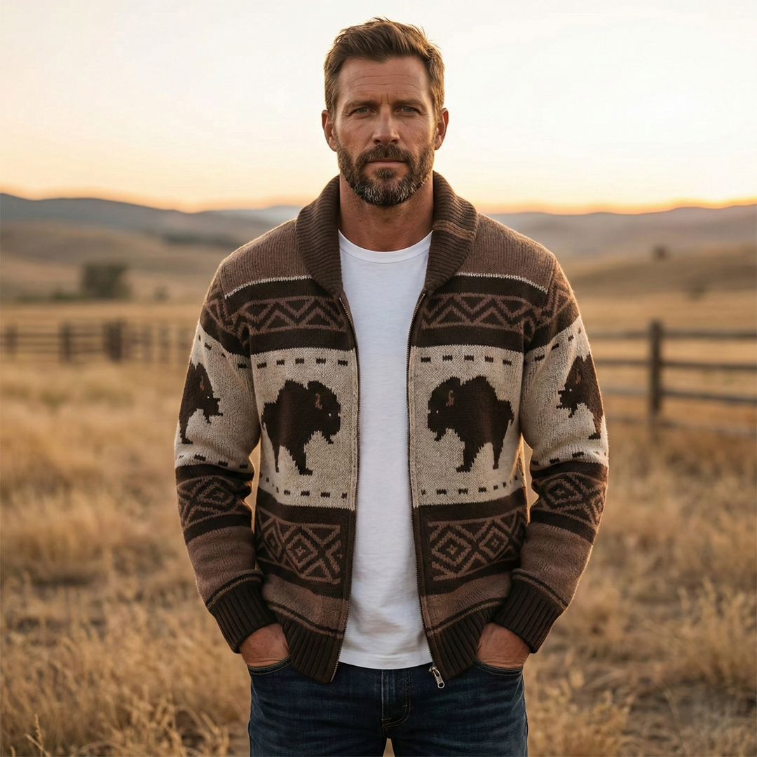 The Dakota Range Cardigan - Heston Manor