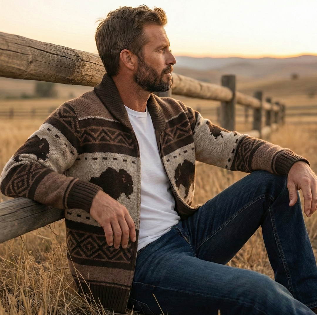 The Dakota Range Cardigan - Heston Manor