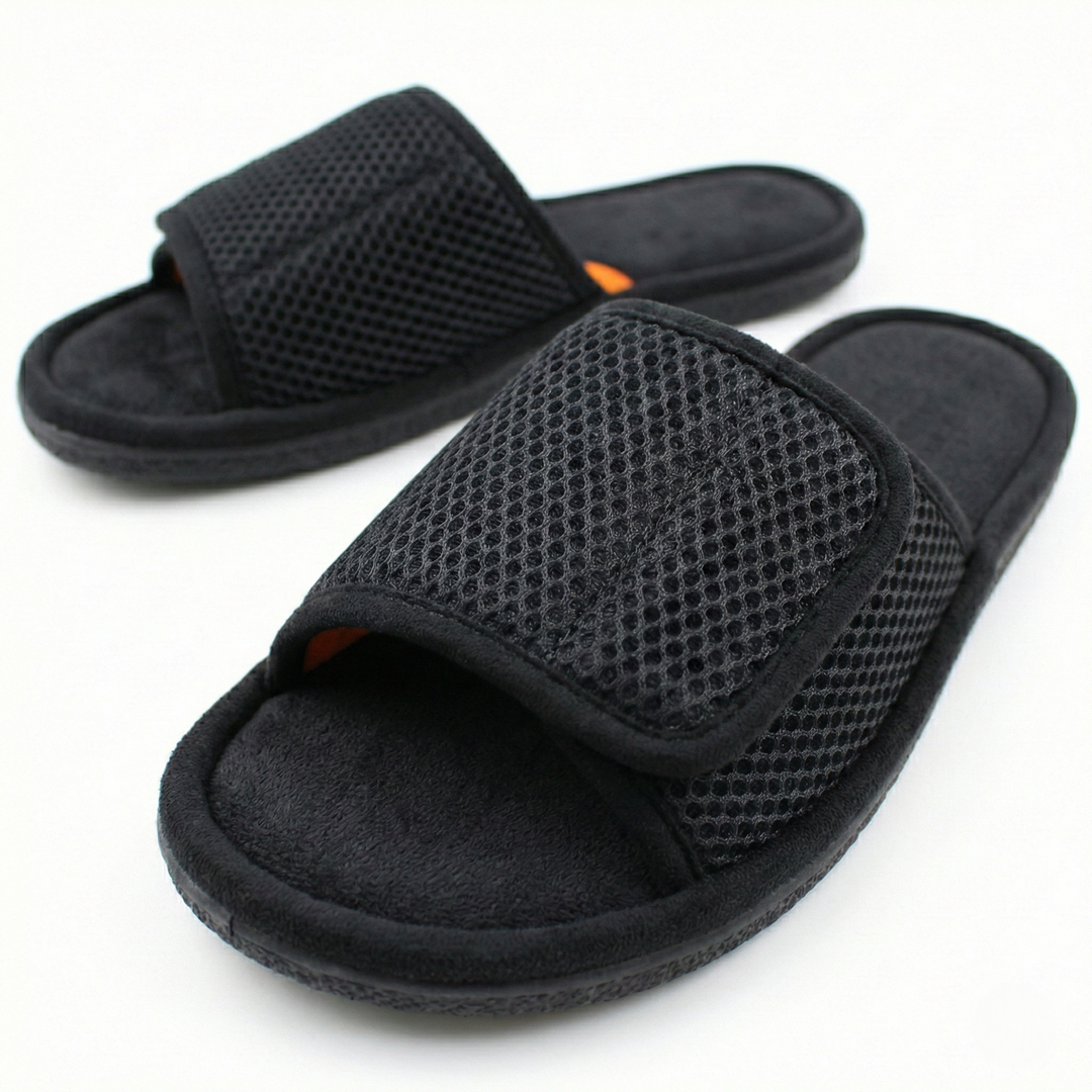 The Restore Adjustable Mesh Slipper - Heston Manor