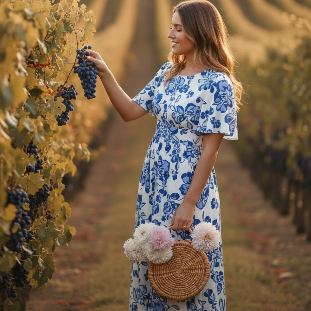 Bloom & Vine Maxi Dress - Heston Manor
