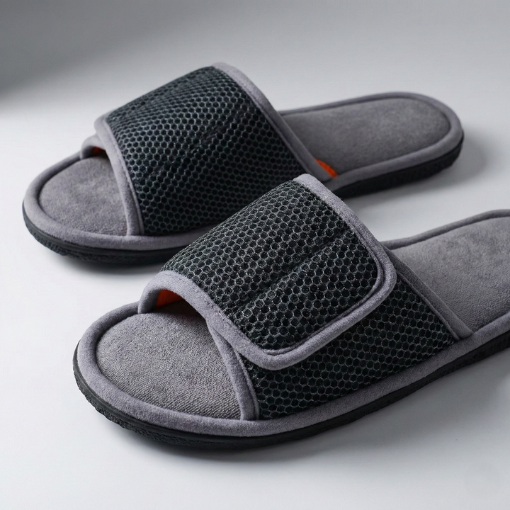 The Restore Adjustable Mesh Slipper - Heston Manor
