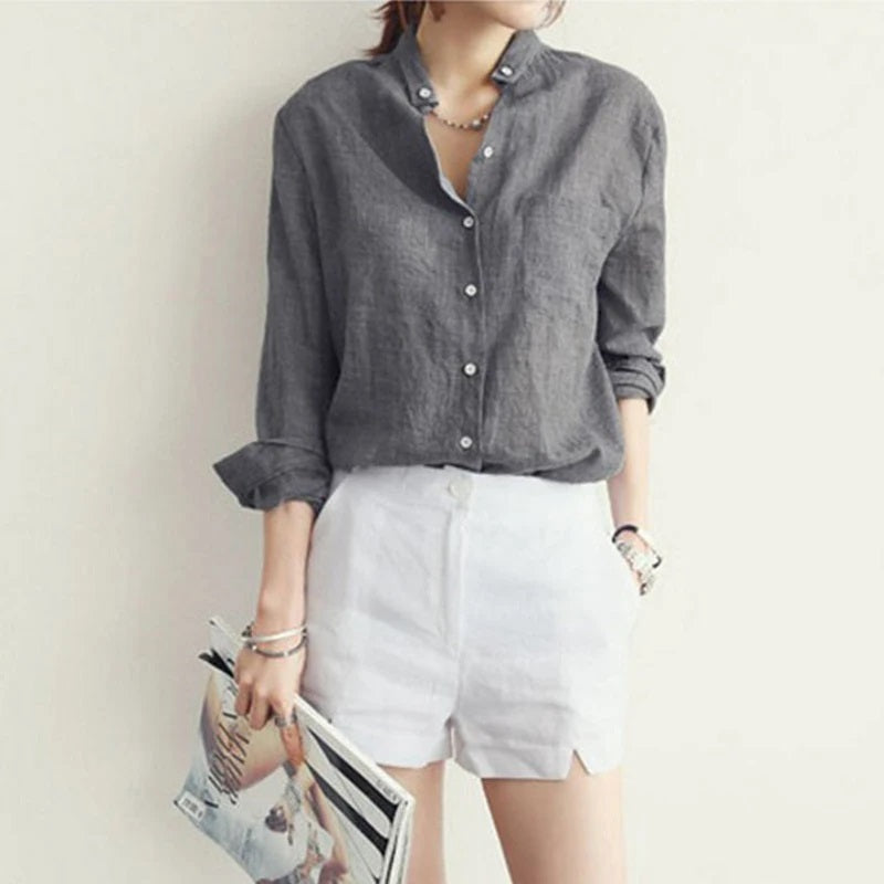 Traditional Cotton Blouse - HESTON MANOR