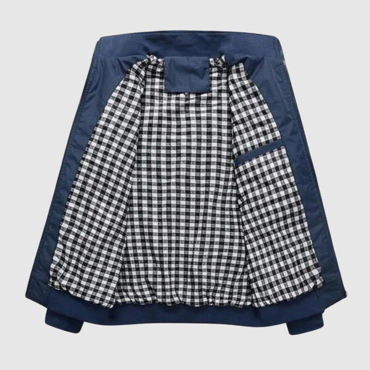 Casual men’s stand collar autumn jacket - HESTON MANOR