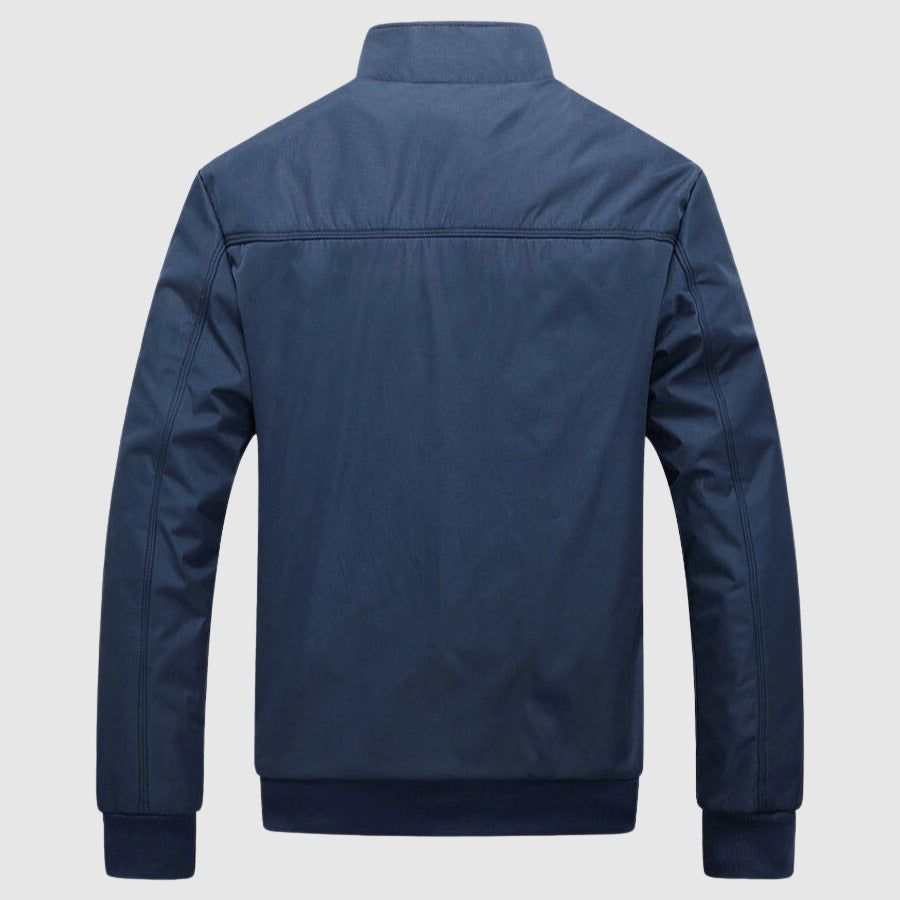 Casual men’s stand collar autumn jacket - HESTON MANOR