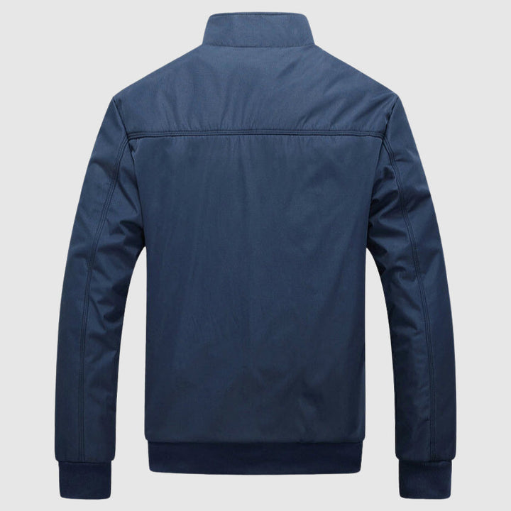 Casual men’s stand collar autumn jacket - HESTON MANOR