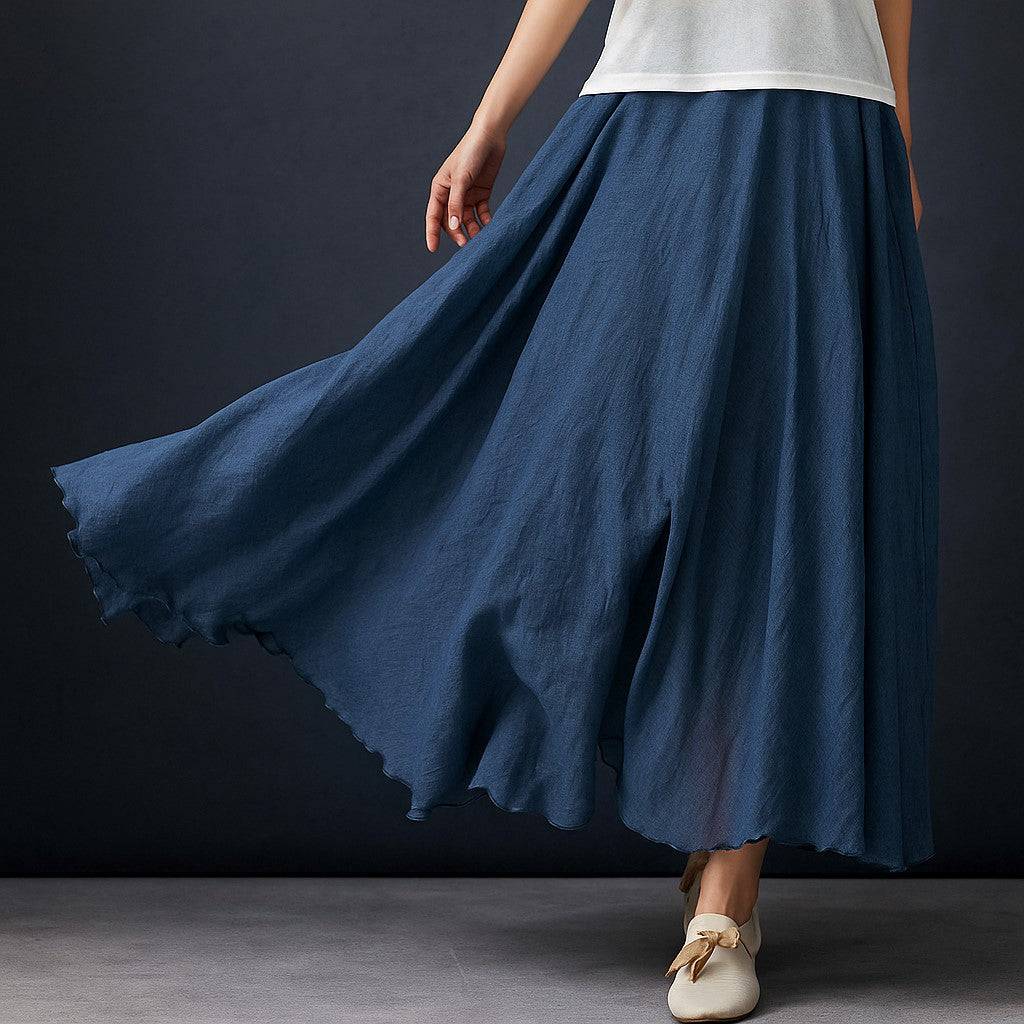 Woman's Boho Maxi Skirt - Heston Manor