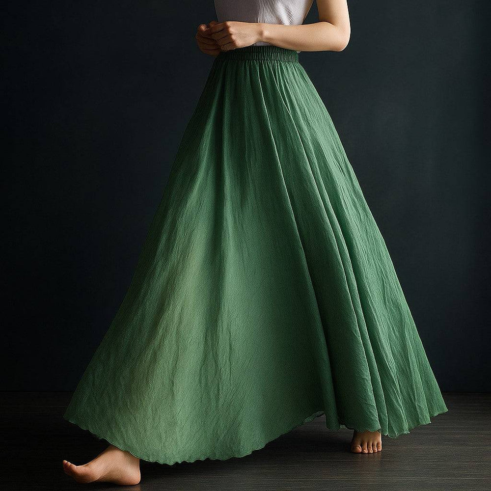 Woman's Boho Maxi Skirt - Heston Manor