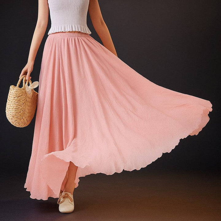 Woman's Boho Maxi Skirt - Heston Manor
