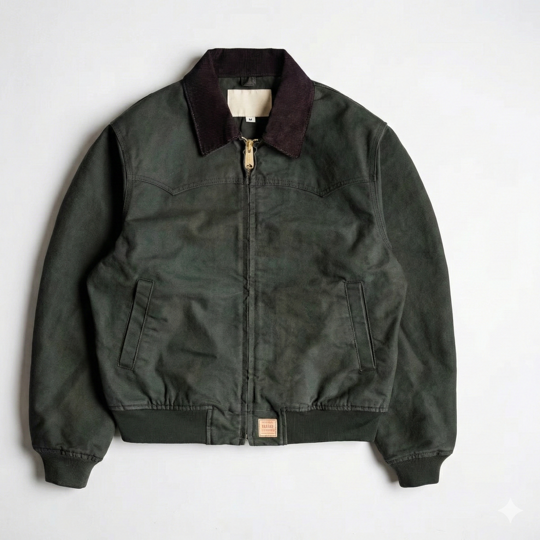 The Canyon Canvas Western Bomber - Heston Manor