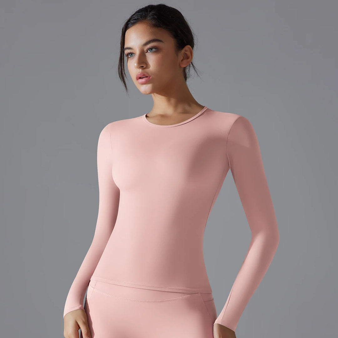 Women’s Long Sleeve Yoga Fitness Top