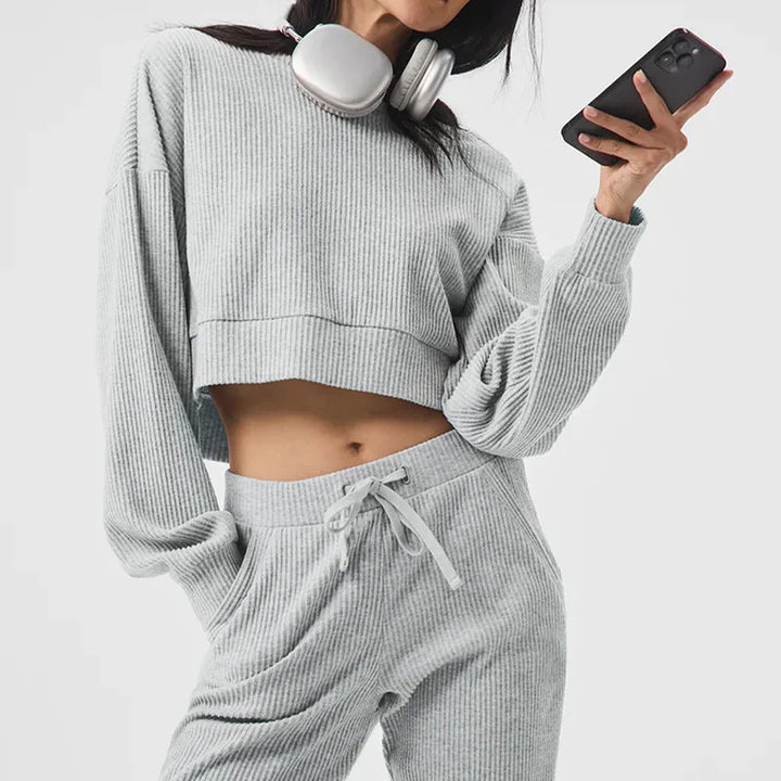 Women’s Corduroy Two-Piece Set