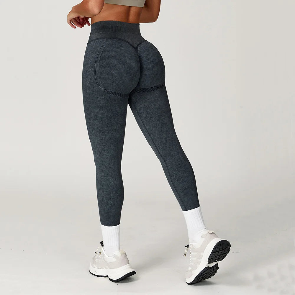 High-Waist Contour Workout Leggings