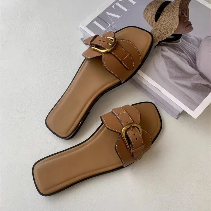 Butterfly Buckle Flats - HESTON MANOR