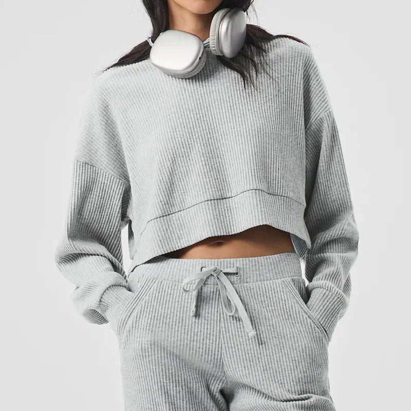 Women’s Corduroy Two-Piece Set