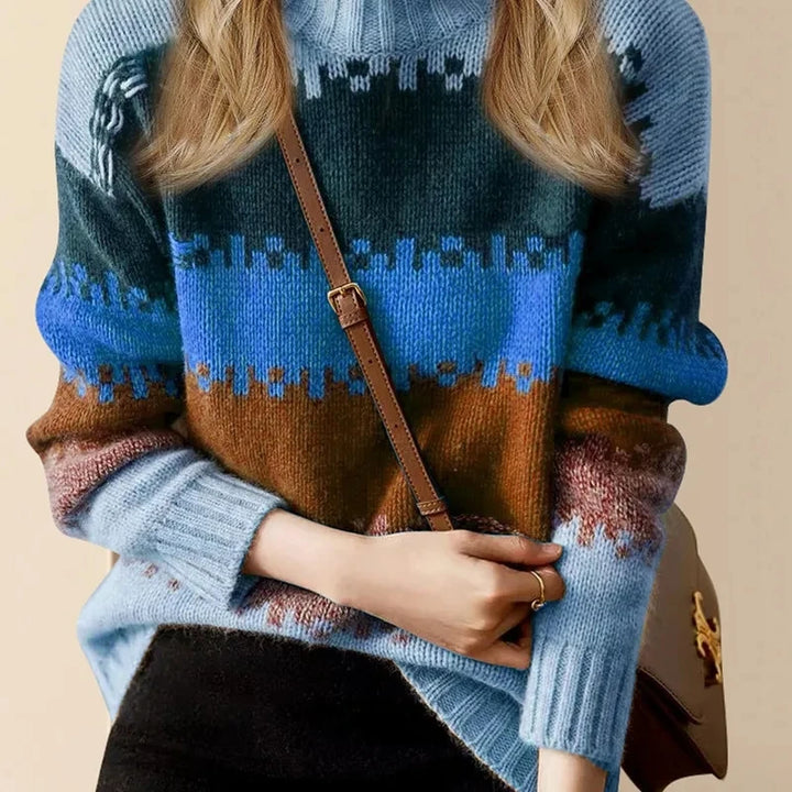 Knitted Pixel Pullover - HESTON MANOR