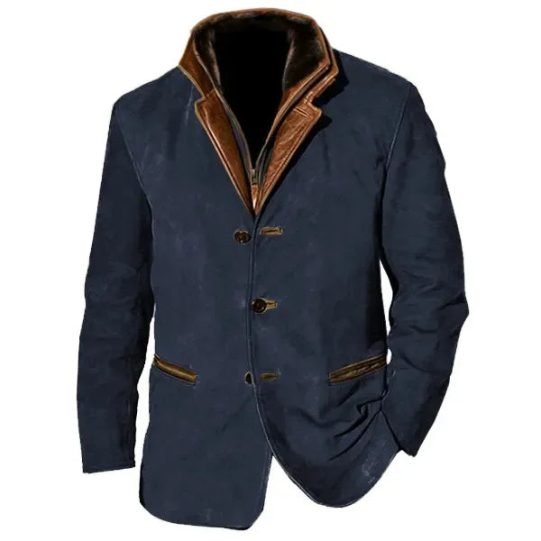 Men’s Suede Field Jacket - Heston Manor