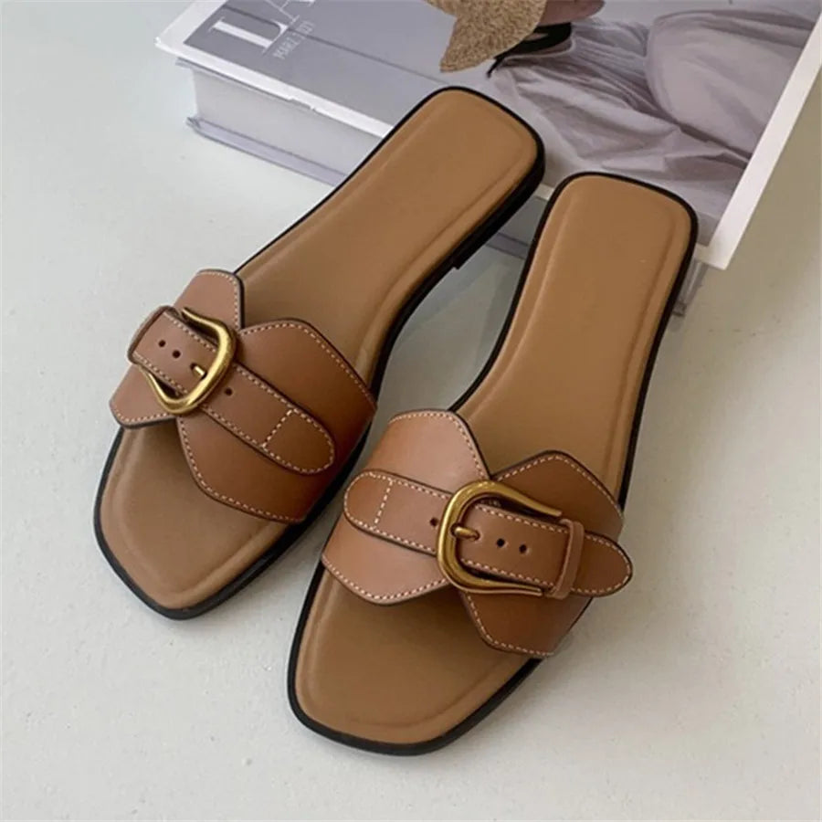 Butterfly Buckle Flats - HESTON MANOR