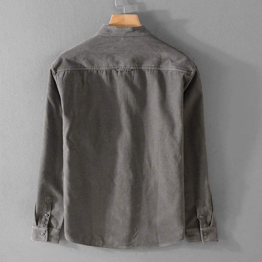 Men’s Lined Corduroy Utility Shirt Jacket