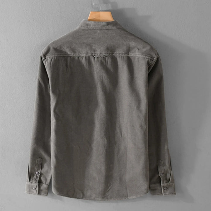 Men’s Lined Corduroy Utility Shirt Jacket