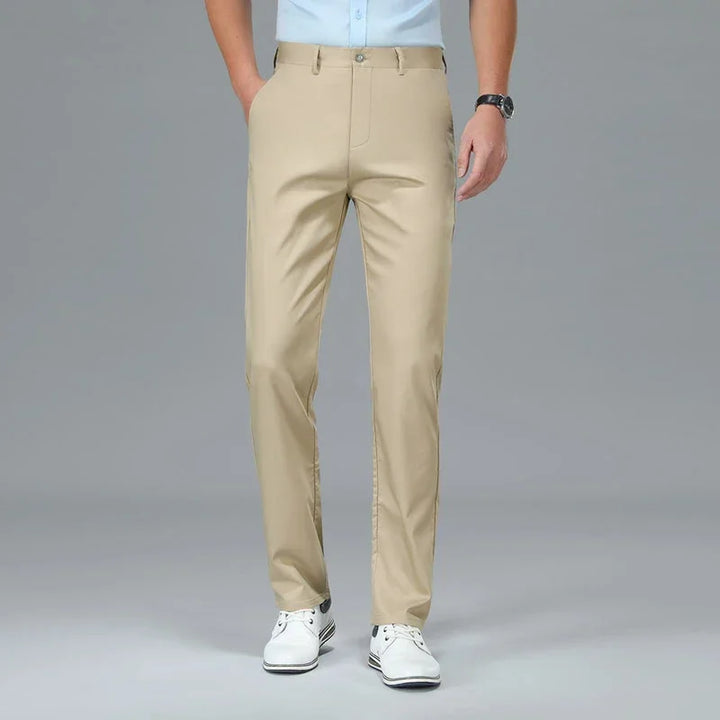 Men's Straight Leg Bamboo Fiber Trousers